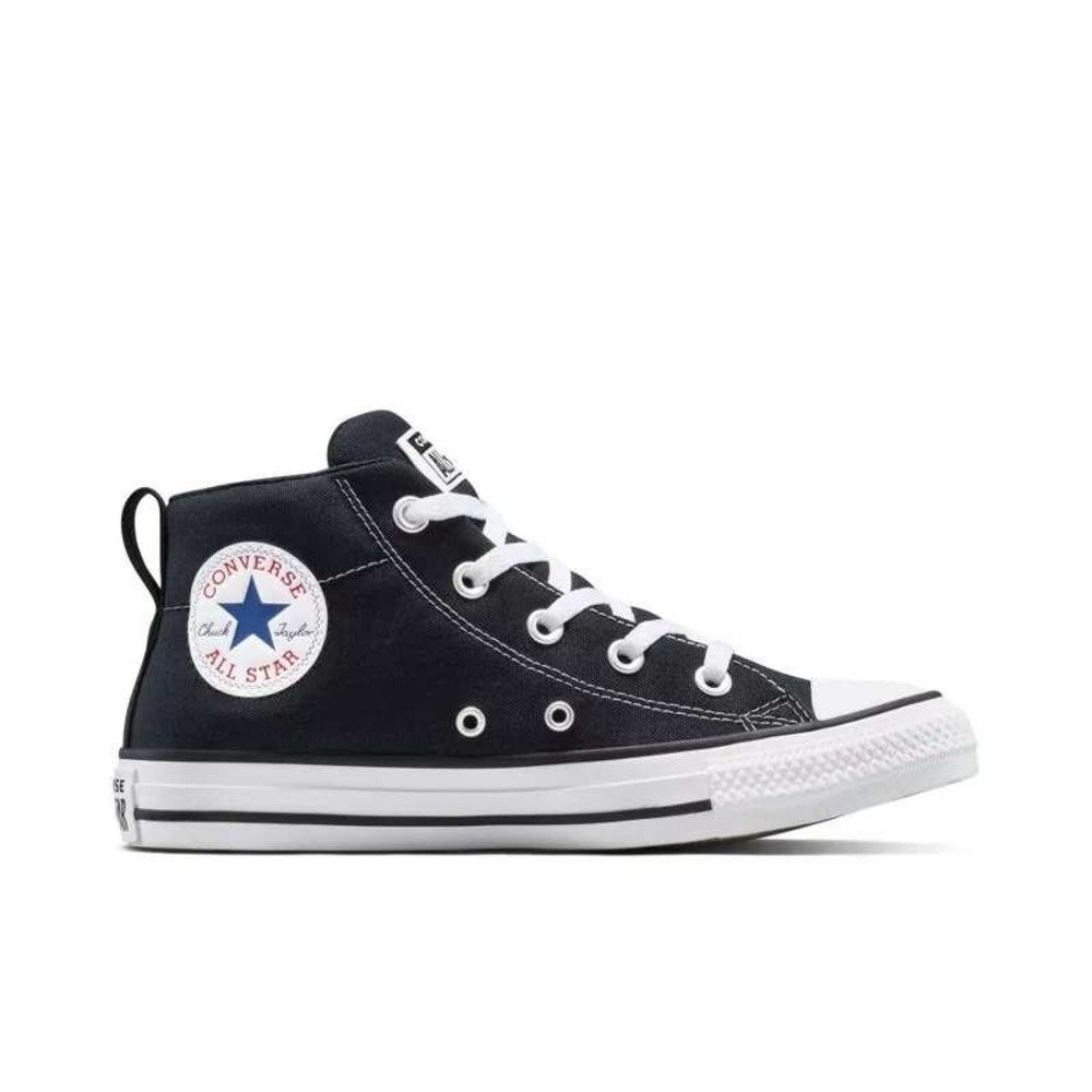 Big Boys Sneakers by Converse Black Mid Top Size 5.5 New With Tags